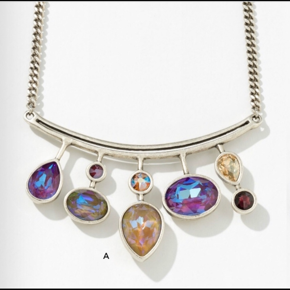 Touchstone Crystal by Swarovski Autumn Delite necklace so gorgeous! BNIB